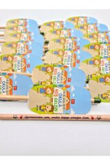 OKULUNA HOŞGELDİN SINIFINA HOŞ GELDİN HEDİYESİ KURŞUN TOHUMLU KALEM