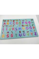 ALFABE AHŞAP PUZZLE