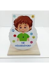 Çocuklar İçin Duygu Tanıma Oyun Çarkı 2'li Takım