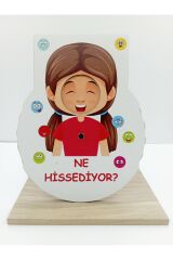 Çocuklar İçin Duygu Tanıma Oyun Çarkı 2'li Takım