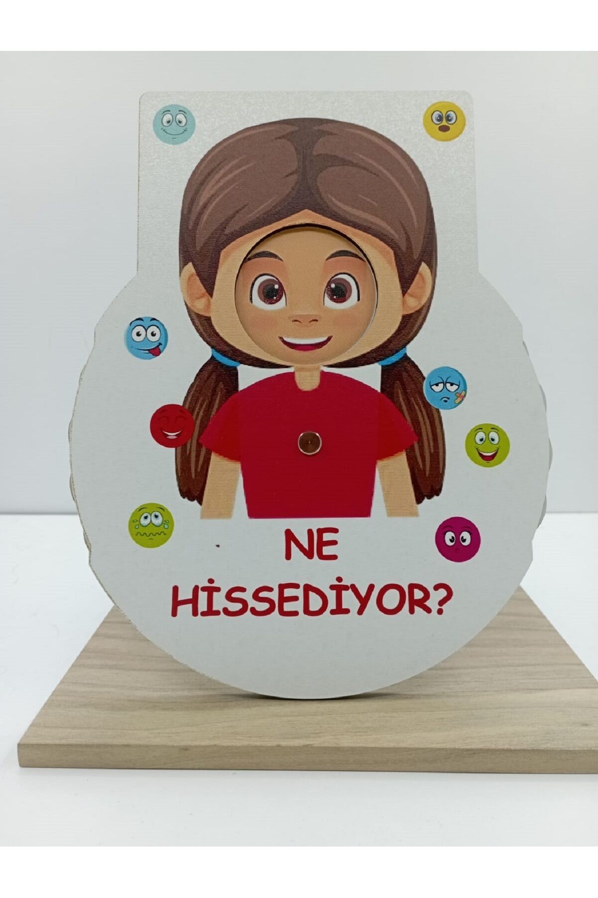 Çocuklar İçin Duygu Tanıma Oyun Çarkı 2'li Takım