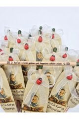 KİŞİYE ÖZEL KUR'AN-I KERİM HATİM HEDİYESİ SÜSLENMİŞ TOHUMLU KALEM