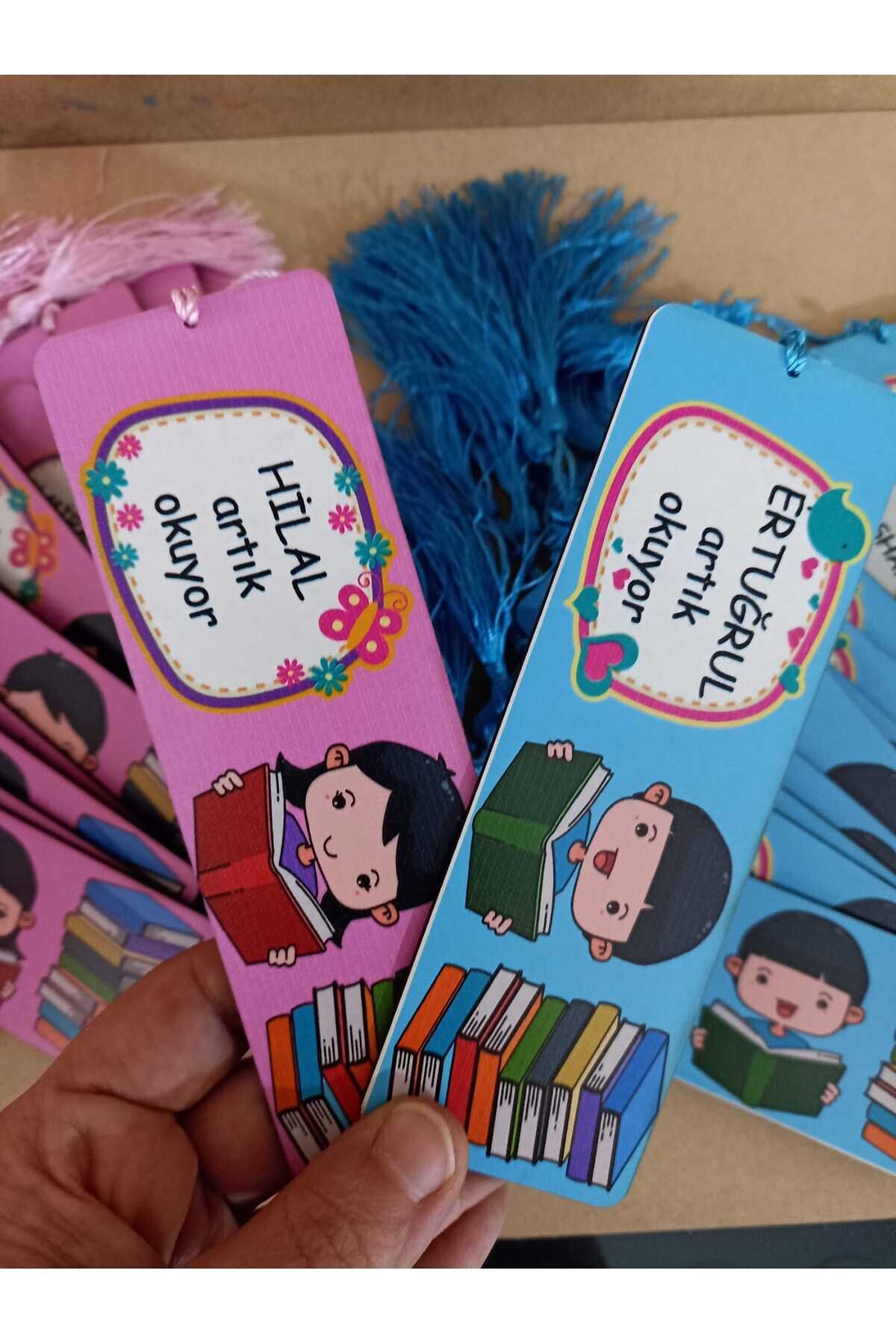 KİŞİYE ÖZEL KİTAP AYRACI 4 adet