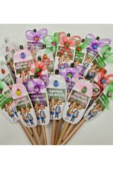 KİŞİYE ÖZEL SINIFINA HOŞ GELDİN HEDİYESİ SÜSLENMİŞ TOHUMLU KALEM