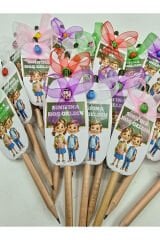 KİŞİYE ÖZEL SINIFINA HOŞ GELDİN HEDİYESİ SÜSLENMİŞ TOHUMLU KALEM