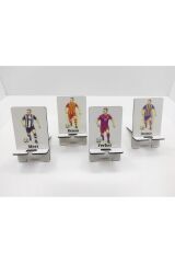 KİŞİYE ÖZEL HEDİYE AHŞAP MASA ÜSTÜ TELEFON TUTUCU STAND 2 ADET