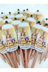 KİŞİYE ÖZEL OKUMA BAYRAMI ÖĞRENCİ HEDİYESİ KURŞUN TOHUMLU KALEM