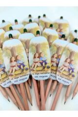 KİŞİYE ÖZEL OKUMA BAYRAMI ÖĞRENCİ HEDİYESİ KURŞUN TOHUMLU KALEM