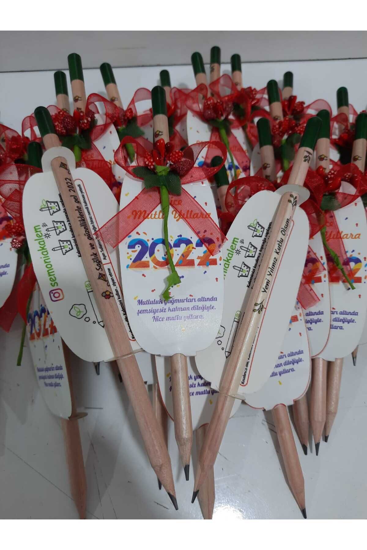 Kişiye Özel Yılbaşı Hediyesi Tohumlu kalem