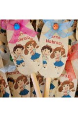 Kişiye Özel Karne Hediyesi Renkli  Tohumlu Kalem