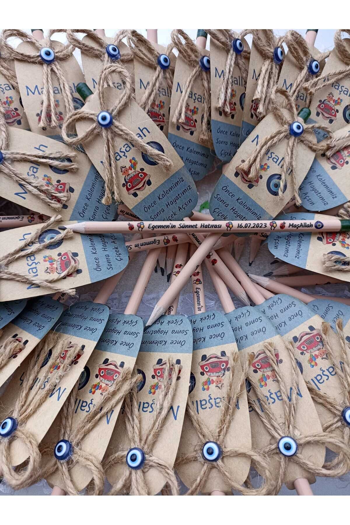 Kişiye Özel Sünnet Hediyesi Tohumlu Kalem