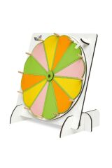 Renkli Yazılıp Silinmeye Uygun Eğlenceli Oyun ve Etkinlik Çarkı