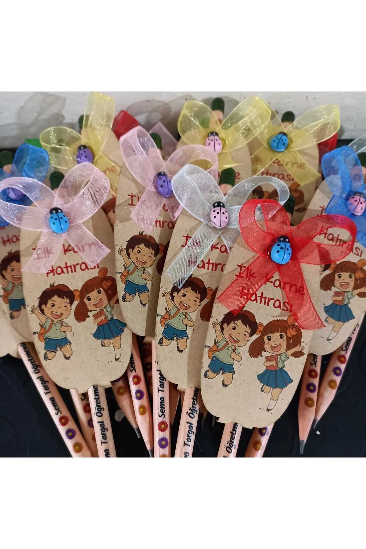 KİŞİYE ÖZEL İLK KARNE HEDİYESİ TOHUMLU KALEM